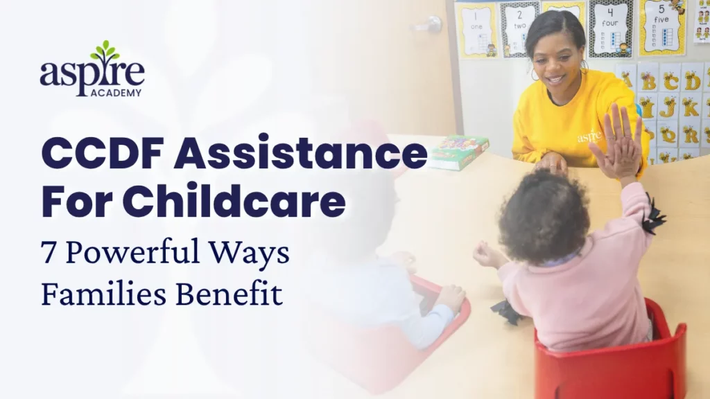 ccdf assistance for childcare