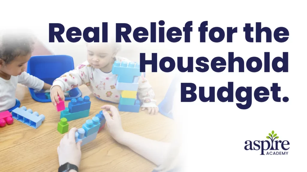 Real relief for the household budget